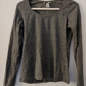 Long-sleeved basic shirt